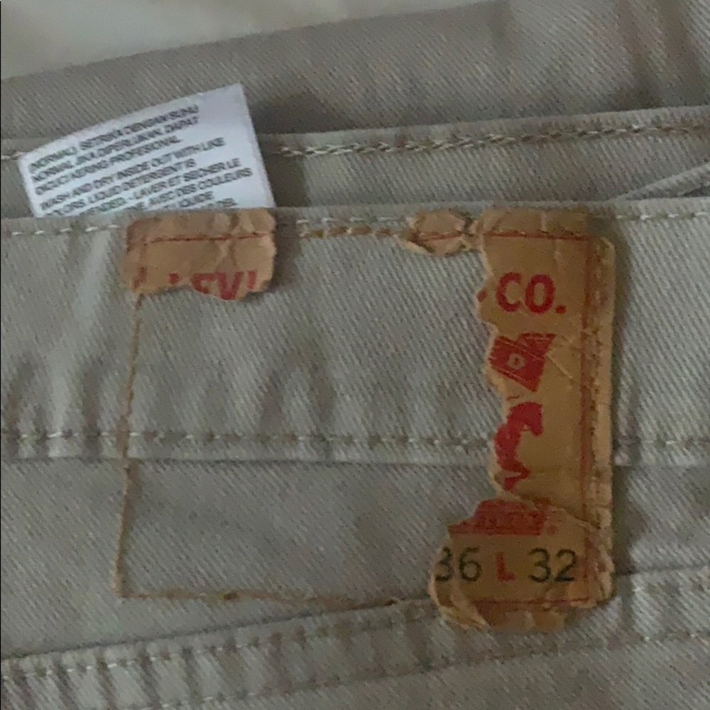 Levi’s Tan Jeans